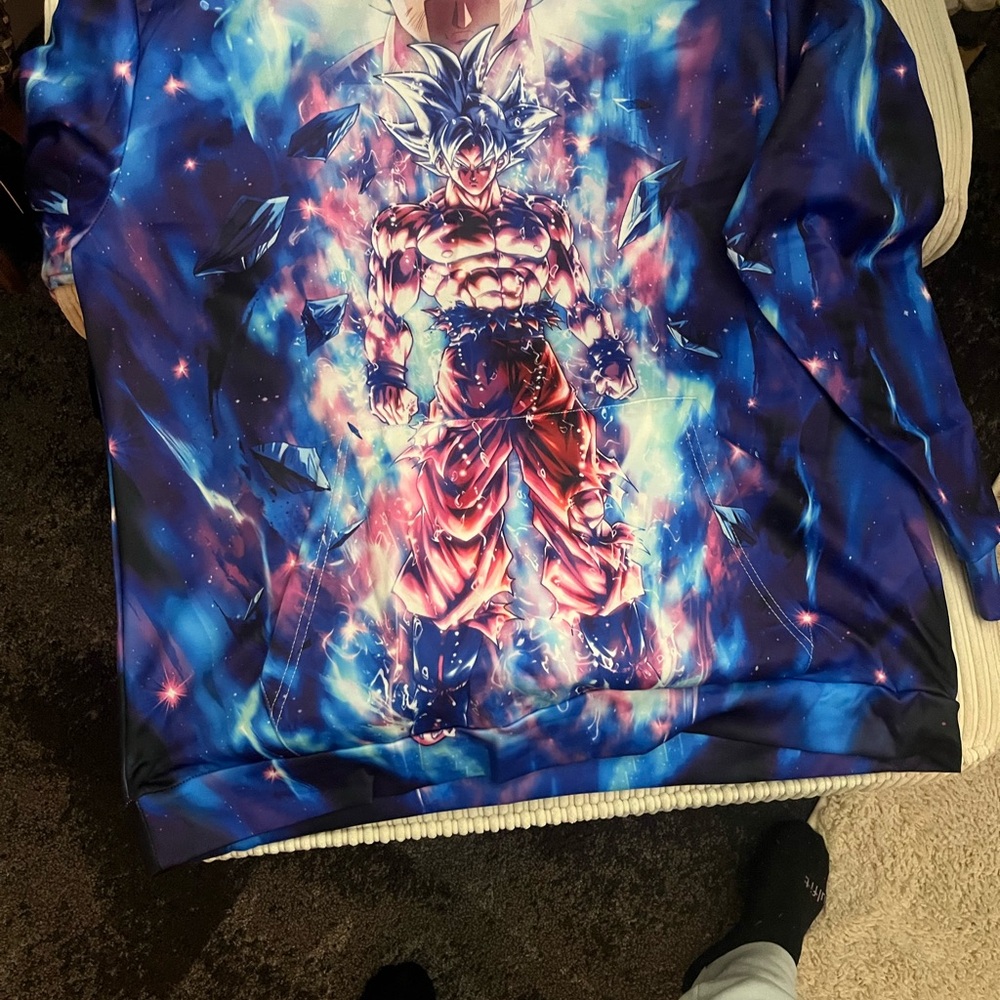 Vibrant Anime Graphic Sweatshirt